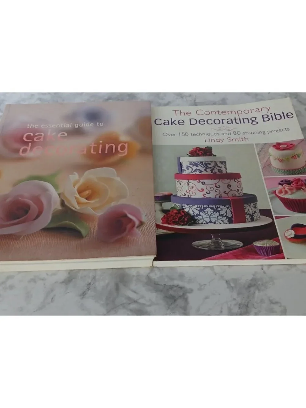 Cake Decorating Book Bundle Beginner to Advanced Baking Guide Set - Picture 2 of 8